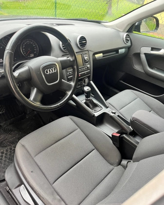 Audi A3 cena 28000 przebieg: 278400, rok produkcji 2009 z Narol małe 56